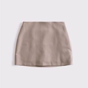 Scarlett Deep Taupe Mini Skort